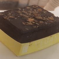 Honeycomb brownie at Love Brownies in Harrogate