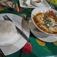 Lao curry at Sabaidee Sivilay Restaurant in Pakbeng