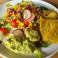 Mexican salad at Blend Organics Ware in Hertford