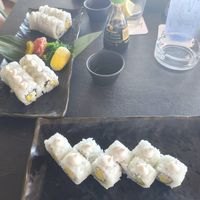 Vegan Sushi Rolls - 8 pcs 10€ at Kaliva On The Beach in Ayia Napa