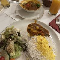 102 ohne Auberginen.   at Bustan Restaurant in Mannheim