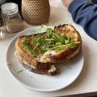 pesto toastie  at Culture - Cafe & Deli in Inverness