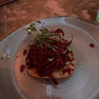 Tostadas  at Fonda San Miguel in Austin