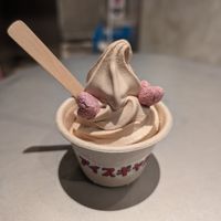 Rose mylk ice cream at Ice Gyaru - 霜淇淋專門店 in Taipei
