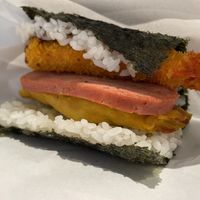 Tempura Shrimp Onigirazu   at Ice Gyaru - 霜淇淋專門店 in Taipei