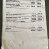   at Pat's Vegetarian Health Food Center in Accra