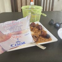   at Pat's Vegetarian Health Food Center in Accra