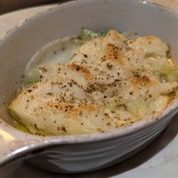 Vegan fennel gratin at Shardana in Guildford