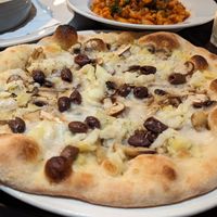 Veganella pizza at Shardana in Guildford