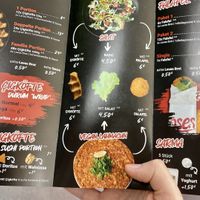 Speisekarte   at Oses Çiğ Köfte in Cologne