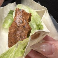 köfte  at Oses Çiğ Köfte in Cologne