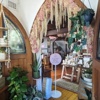 Interior at Harrow and Harvest Cafe in Lilydale