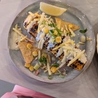 Bang bang corn at Tres Mexican in Seaford