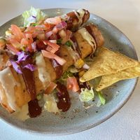 cheesy flautas  at Tres Mexican in Seaford