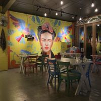 Wall art  at Tres Mexican in Seaford