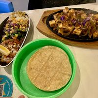 Tofu Fajitas   at Tres Mexican in Seaford