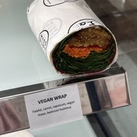 Vegan wrap  at Miss Ruby in Bentleigh