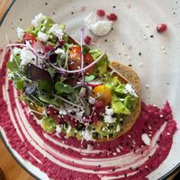 Avo toast  at Virgo Espresso in Frankston