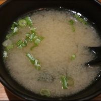 Miso Soup at Sushi Masa in Lafayette