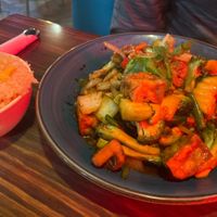 35. Chilli and cashew wok with vegetables and Tofu  at LANA in Killarney