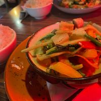 25. Thai green curry with vegetables and tofu  at LANA in Killarney
