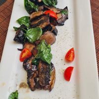 Fresh mushrooms at O Secreta in Machico