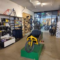 Bike store at Kamu Koffiebar in Breda