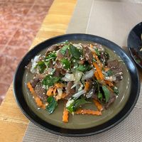 beef with lime  at Nhà Hàng Chay Hoa Lư - Loving Hut in Ninh Binh