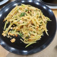 Mango salad at Nhà Hàng Chay Hoa Lư - Loving Hut in Ninh Binh