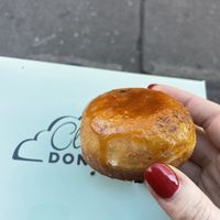creme brulee  at Cloudy Donut Co in Brooklyn