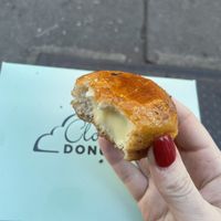 creme brulee  at Cloudy Donut Co in Brooklyn