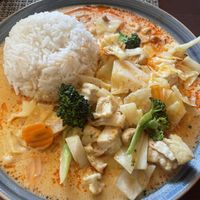 Paneng special, with tofu.   at Thai Food House in Gothenburg