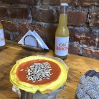 Cream borsch soup (vegan) #Veganuary at Soup Culture in Krakow