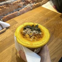 Turkish lentil soup   at Soup Culture in Krakow