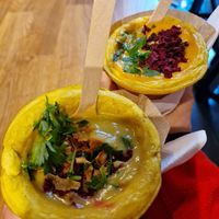Broccoli 🥦 and Turkish lentil soup   at Soup Culture in Krakow