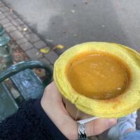 Vegan Masala Soup (20 zl)  at Soup Culture in Krakow
