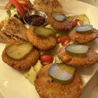 Falafel  at  Bilmos in Chefchaouen