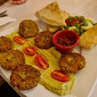 Falafel at  Bilmos in Chefchaouen