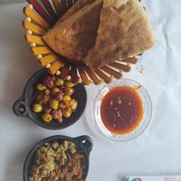 Complimentary appetiser! at  Bilmos in Chefchaouen