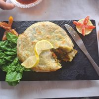 Vegan pastille at  Bilmos in Chefchaouen