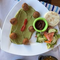 Falafel  at  Bilmos in Chefchaouen