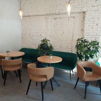 Inside at Moltto Coffee in Riga