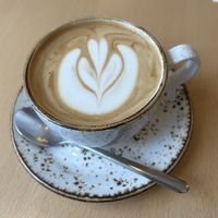 Oat cappuccino   at Moltto Coffee in Riga