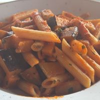 Pasta Sicilia (good)   at Ciao Pizzeria in Bar