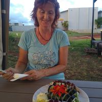 Getting ready to enjoy my vegan sushi😋  at Kauai Sushi Station in Lihue