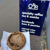 almond cookie  at OSLO in Amsterdam