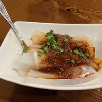 La-ping - cold mung bean noodles   at White Yak in Philadelphia