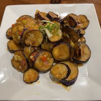 Gha - stir fried eggplant   at White Yak in Philadelphia