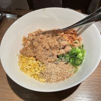 the maze soba  at Maze Soba Mitubosi in Tokyo