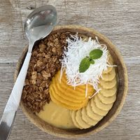 Tropical Smoothie Bowl   at The Beachbaby Cafe in Siargao